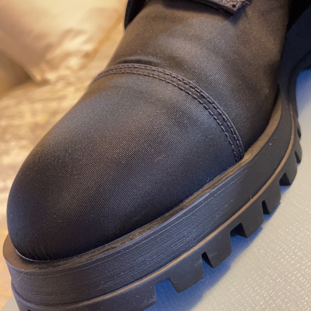 Prada Nylon Combat Boots - Picture 3 of 11